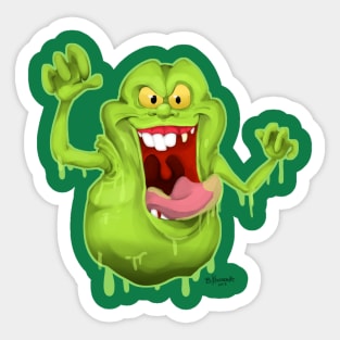 Slimer - 1980s Movie Monsters Sticker